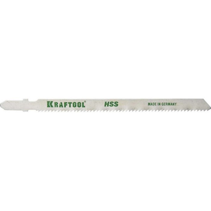 Полотна для лобзика KRAFTOOL 159552-2, по металлу, шаг 2 мм, 110 мм, 2 шт.