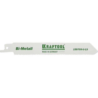 Полотно для сабельной пилы KRAFTOOL 159705-U-13, по дереву и металлу, 130 мм