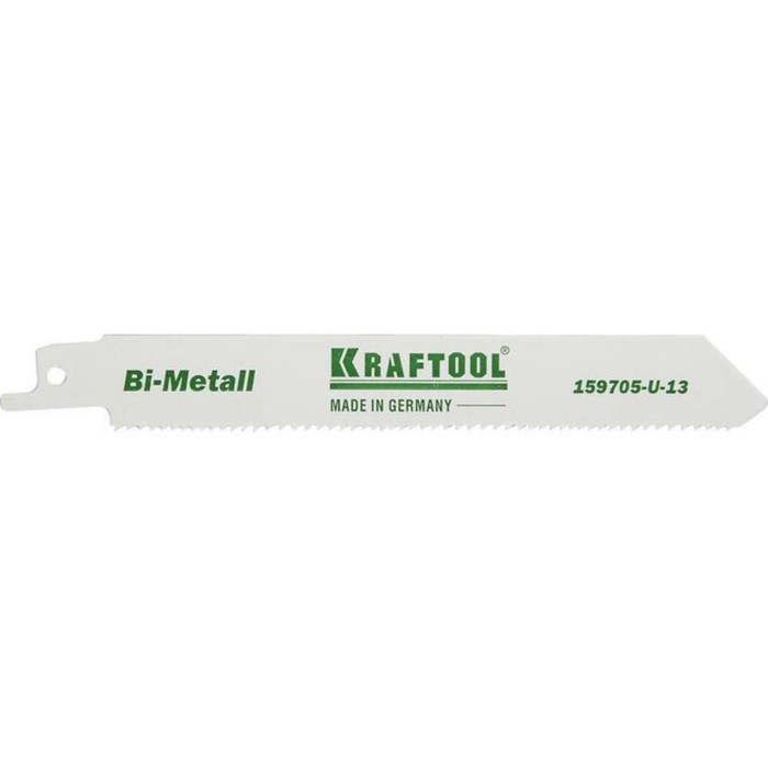 Полотно для сабельной пилы KRAFTOOL 159705-U-13, по дереву и металлу, 130 мм