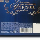 Новый год! Чай чёрный, со вкусом: имбирный пряник «Сине-золотые листья», 20 г 10429375 - фото 13313923