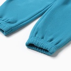 Костюм флисовый детский (джемпер, брюки) MINAKU, рост 92-98 см, цвет аквамарин - Фото 13