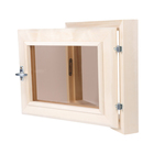 Окно, 40×50см, двойное стекло ЛИПА, бронза - фото 25625977