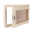 Окно, 40×60см, двойное стекло ЛИПА, бронза 10680511