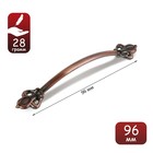 Ручка-скоба РС147AC, м/о 96 мм, цвет медь, 4 шт TMP - фото 808588800