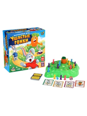 {{photo.Alt || photo.Description || 'УЦЕНКА Настольная игра на внимательность «Ушастые гонки», 24 карточки, 16 зайцев, 2-4 игрока, 4+'}}