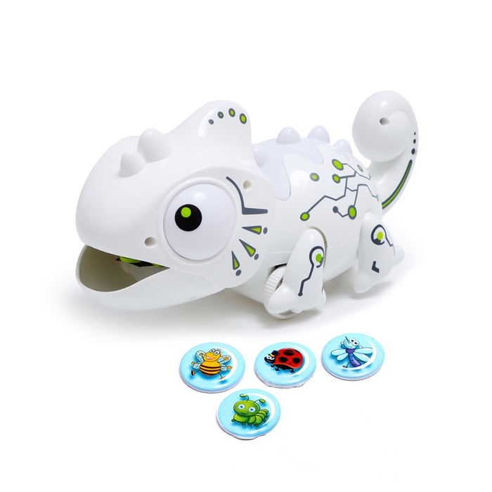 УЦЕНКА Робот «Хамелеон», радиоуправление, звуковые и световые эффекты, на батарейках - Фото 1