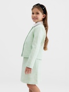 Жакет для девочки, MINAKU :Party Dress, цвет зеленый, рост 134 см - Фото 8