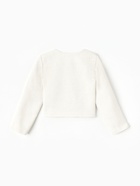 Жакет для девочки, MINAKU :Party Dress, цвет белый, рост 134 см 10680586 - фото 13129259