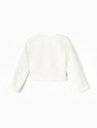 Жакет для девочки, MINAKU :Party Dress, цвет белый, рост 140 см 10680587 - фото 13129263
