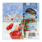 Салфетки новогодние бумажные «Вместе теплее», 3 слоя, 33×33 см, 20 шт. - Фото 3