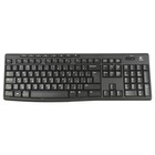 Клавиатура Logitech K270 черный/белый USB беспроводная Multimedia (920-003058) - фото 51663623