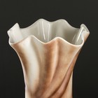 Ваза керамическая "Вьюн", напольная, бежевая, пейзаж, 63 см, микс - Фото 14