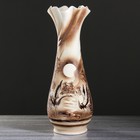 Ваза керамическая "Вьюн", напольная, бежевая, пейзаж, 63 см, микс - Фото 15
