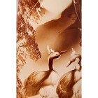 Ваза керамическая "Вьюн", напольная, бежевая, пейзаж, 63 см, микс - Фото 7