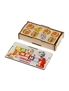 Домино деревянное Задира-плюс «Лошадки», 6×3 см - Фото 3