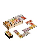 Домино деревянное Задира-плюс «Лошадки», 6×3 см - Фото 5