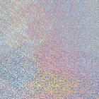 Плёнка голографическая, «Конфетти», серебро, двухсторонняя, 70 см × 1 м - Фото 3