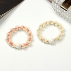 Резинка для волос «Альта», люкс шарик, 5 см, МИКС - Фото 2