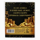 Ложка загребушка, кошельковый талисман новогодний «Новый год: Богатый год», 7 х 7 см 10296703 - фото 13314360