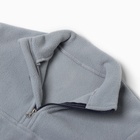 Костюм флисовый детский (джемпер, брюки) MINAKU, рост 80-86 см, серый - Фото 12