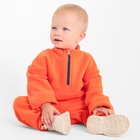 Костюм флисовый детский (джемпер, брюки) MINAKU, рост 80-86 см, оранжевый - Фото 9