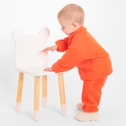 Костюм флисовый детский (джемпер, брюки) MINAKU, рост 86-92 см, оранжевый - Фото 8