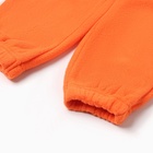 Костюм флисовый детский (джемпер, брюки) MINAKU, рост 92-98 см, оранжевый - Фото 15