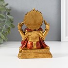 Нэцкэ фигурка полистоун «Ганеша в красном одеянии», 6.5×8.3×11.5 см - Фото 4