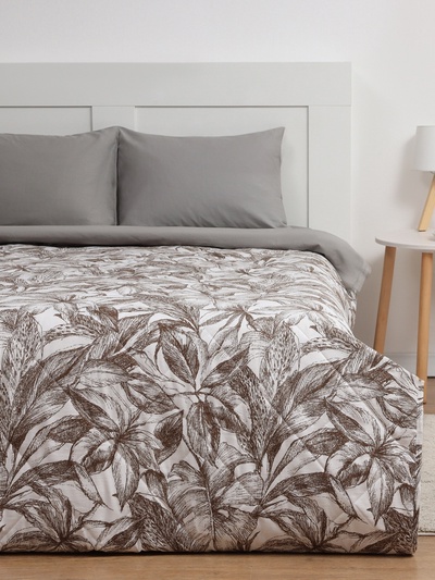 Покрывало евро макси LoveLife Tropics, 240×230±5 см, жатка