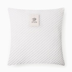 Подушка декоративная «Этель. Квадрат», 40×40 см, белая - Фото 5