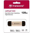 Флешка Transcend 128GB Jetflash 930С TS128GJF930C USB3.0 золотистый/черный - фото 51664270 Флешка Transcend 128GB Jetflash 930С TS128GJF930C USB3.0 золотистый/черный - фото 51664270