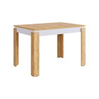 Стол обеденный раздвижной «Гермес 2», 1920×750×760 мм, цвет дуб крафт золотой/белое дерево - Фото 1