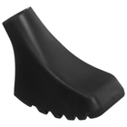 Набор защитных колпачков для трекинговых палок, башмачки, 2 шт., цвет чёрный - Фото 6