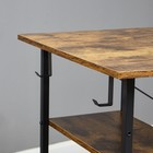 Стол письменный «Клик Мебель. Бруклин», 1200×600 мм, цвет чёрный/дуб - Фото 6