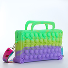 Сумка детская «Чемоданчик», на молнии, поп ит, Выбражулька, разноцветная - Фото 2