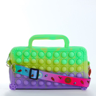 Сумка детская «Чемоданчик», на молнии, поп ит, Выбражулька, разноцветная - Фото 3