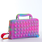 Сумка Выбражулька детская, чемоданчик, поп ит, разноцветная - Фото 2
