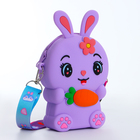 Сумка детская на молнии «Выбражулька», фиолетовая - Фото 2