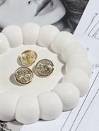 Пуговицы на ножке «Золотая монета», металлические, d=20 мм, набор 5 шт., цвет золотой - Фото 2