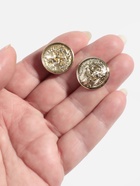 Пуговицы на ножке «Золотая монета», металлические, d=20 мм, набор 5 шт., цвет золотой - Фото 3