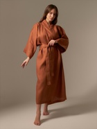 Халат женский домашний SL HOME «Softness», размер 44-52, 100% лён, 150 г/м2 - Фото 4