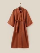 Халат женский домашний SL HOME «Softness», размер 44-52, 100% лён, 150 г/м2 - Фото 6