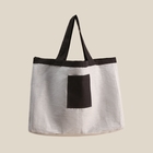 Сумка изо льна двухсторонняя SL HOME Linear bag, 67×35 см - Фото 1