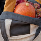 Сумка изо льна двухсторонняя SL HOME Linear bag, 67×35 см - Фото 3