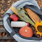 Сумка изо льна двухсторонняя SL HOME Linear bag, 67×35 см - Фото 4