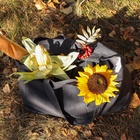 Сумка изо льна двухсторонняя SL HOME Linear bag, 67×35 см - Фото 5