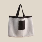 Сумка изо льна двухсторонняя SL HOME Linear bag, 67×35 см - Фото 7