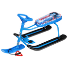 Снегокат «Тимка спорт 1+» с гонщиком, голубой, ТС1+/Г Nika - Фото 1