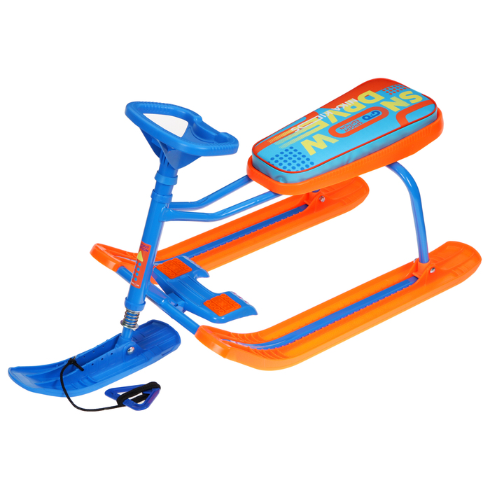 Снегокат «Тимка спорт 1+», оранжевый, графический, ТС1+/ОГ Nika - Фото 1