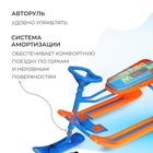 Снегокат «Тимка спорт 1+», оранжевый, графический, ТС1+/ОГ Nika - Фото 3
